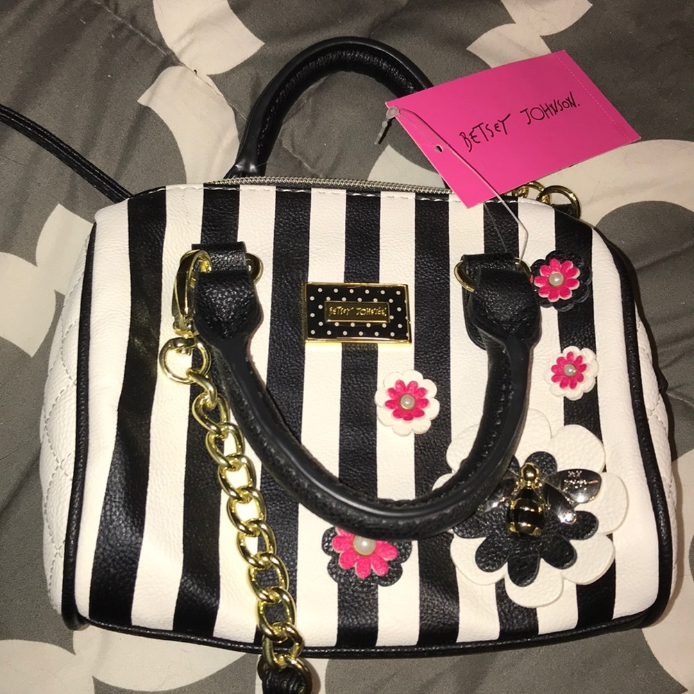 Brand new Betsey Johnson mini satchel xbody